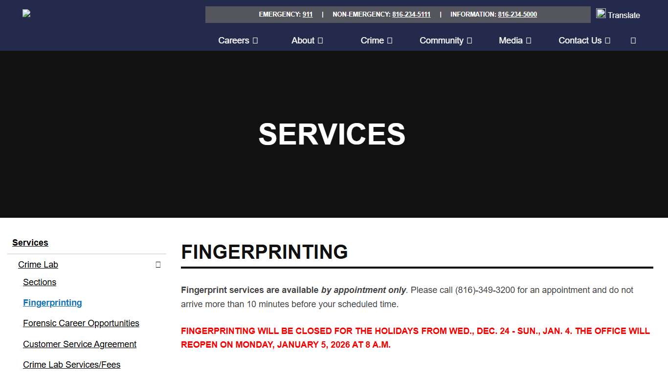 Fingerprinting